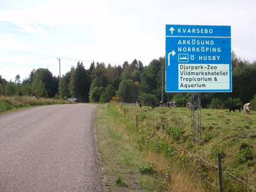 We're heading for &Ouml;st Husby.